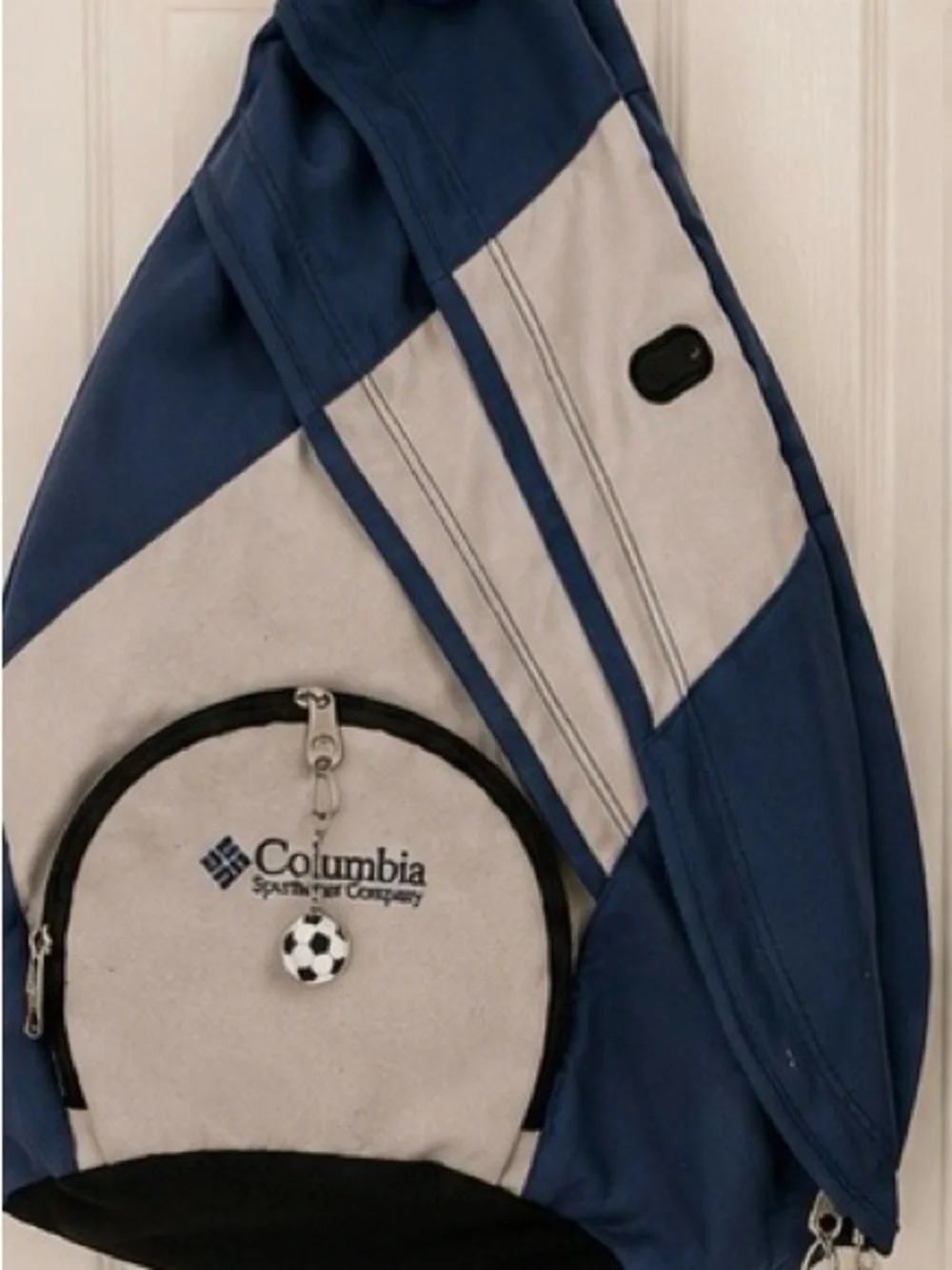 Columbia Sportswear Sling Backpack Blue Gray Crossbody Hiking Travel Travel Bag